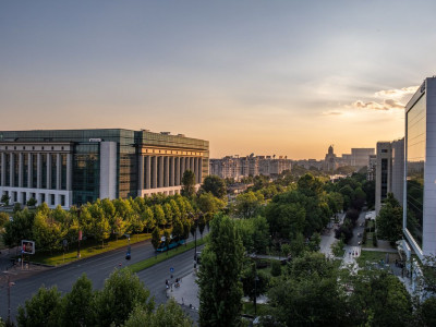 Inchiriere apartament Bulevardul Unirii vedere Biblioteca Nationala