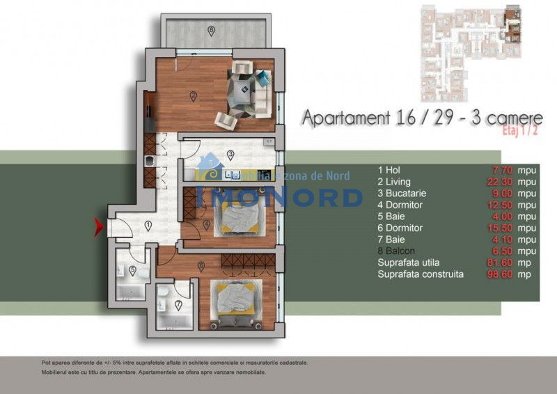 Apartemente Pipera OMV Cubic -Natrom Pipera