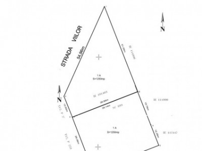 Teren de 2500mp cu 55m deschidere, Drumul Viilor - Grivita, Otopeni!