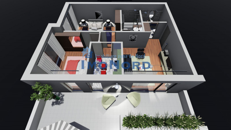 Unirii Fantani Justitiei 57 apartament cu terasa 140mp