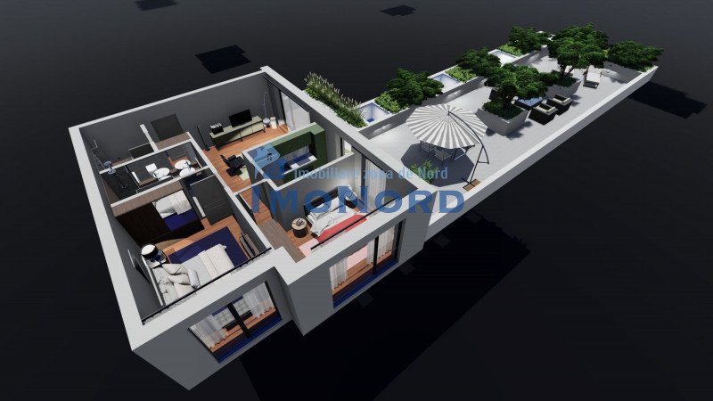 Unirii Fantani Justitiei 57 apartament cu terasa 140mp