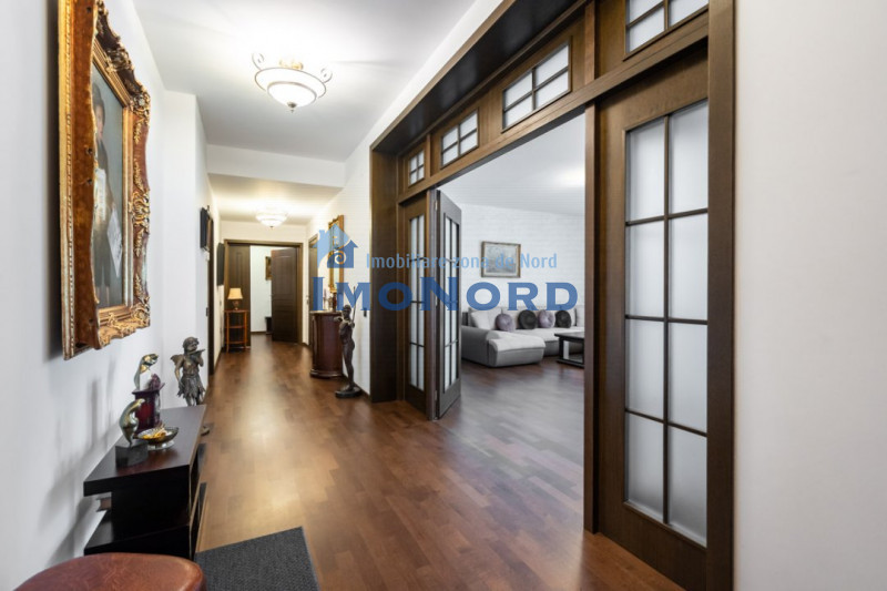 Primaverii/ Jean Monnet - 4 camere lux, 262mp, 41mp terase, 2 locuri parcare