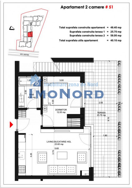 Unirii Fantani - Justitiei 57 - Gradini suspendate - Apartamente Smart Home 