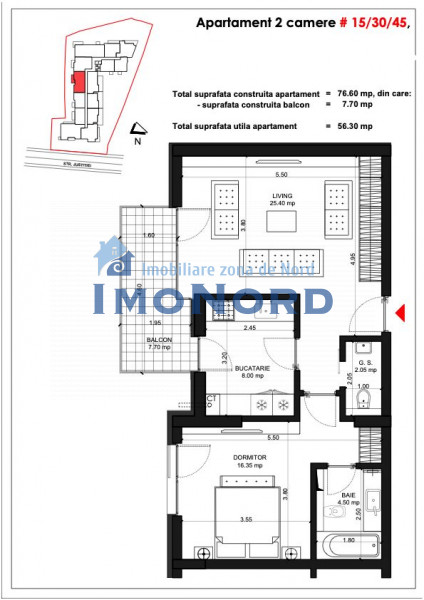 Unirii Fantani - str Justiei 57- langa Antim - Apartament 2 camere cu 2 bai  