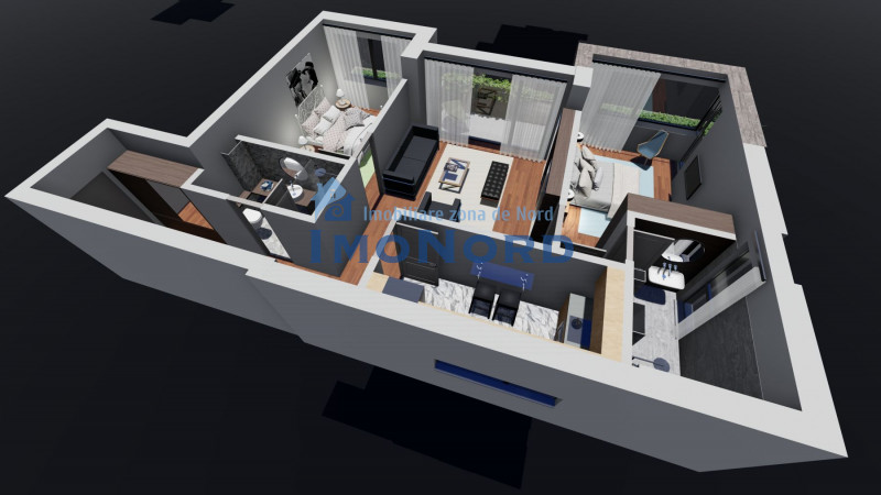 Unirii Fantani - Justitiei 57- Apartament 3 Camere Top la 700m de metrou M1