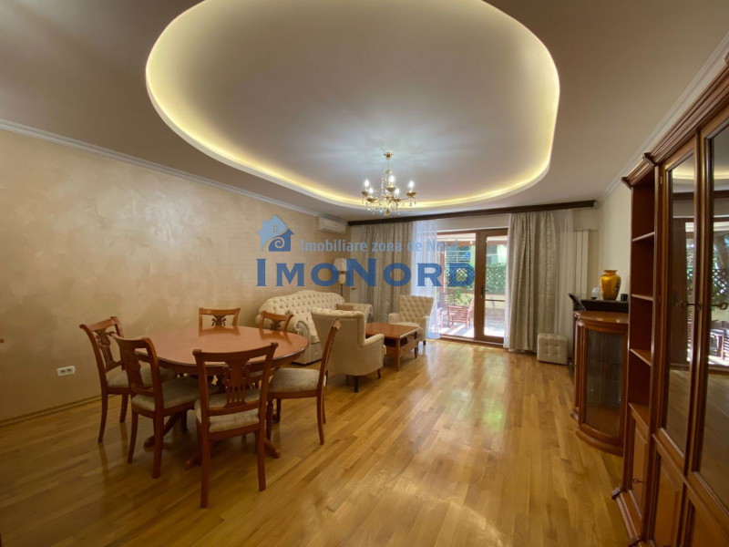 Herastrau apartament 3 camere cu super terasa!