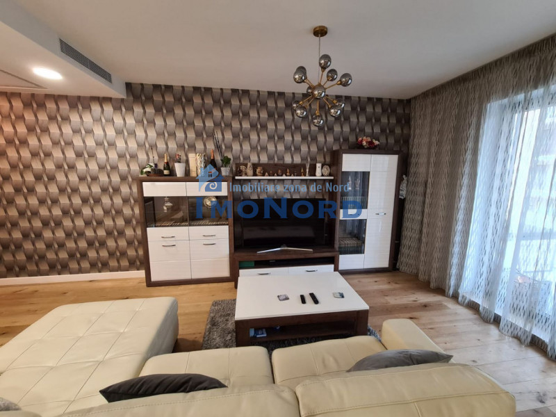 Herastrau apartament 3 camere cu terasa 45 mp