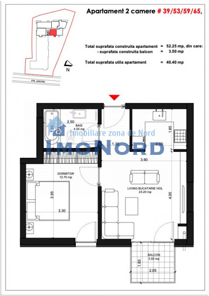 Unirii Fantani str Justitiei 57 - 2 Camere - Apartamente finalizate