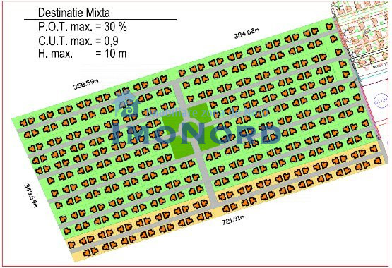 TEREN DESTINATIE CARTIER REZIDENTIAL || 348 loturi