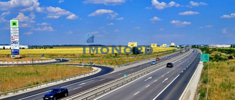 Autostrada A1 Bucuresti-Pitesti, Teren 15Ha PUZ aprobat Parc Logistic Autostrada A1 Exit Km23, utilitati pe teren