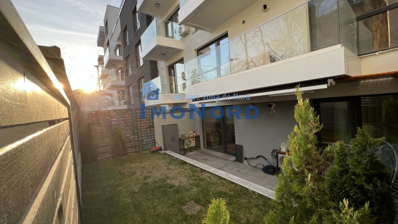 Unirii bloc 2023, apartament mobilat complet, terasa, gradina si garaj !