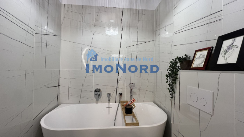 Unirii bloc 2023, apartament mobilat complet, terasa, gradina si garaj !