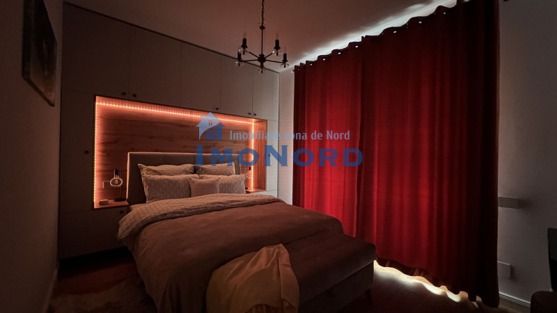 Unirii bloc 2023, apartament mobilat complet, terasa, gradina si garaj !