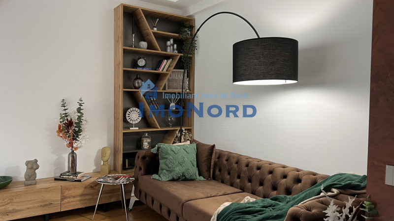 Unirii bloc 2023, apartament mobilat complet, terasa, gradina si garaj !