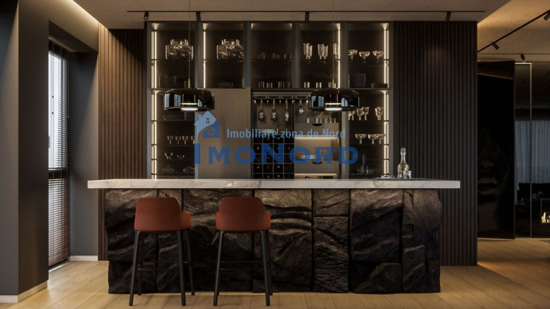 Penthouse 6 camere | 551 mp, terasă 193 mp, panoramă pădure – Pines Residence