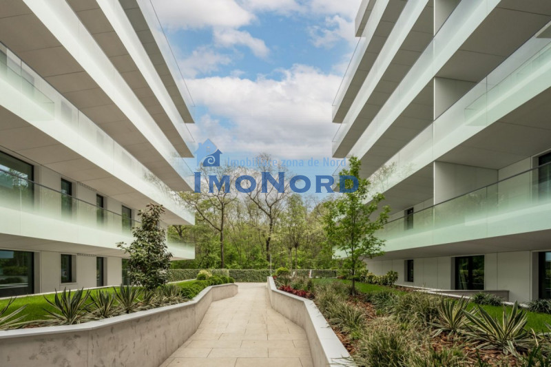 Apartament 5 camere, 211 mp, proiect imobiliar modern, in inima padurii Baneasa