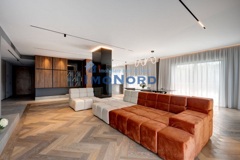 5 camere, 211 mp | Terasă 36 mp, vedere pădure, luminos – Pines Residence
