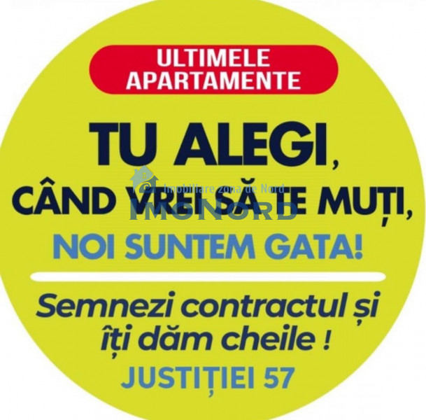 Unirii, apartament 2 camere si balcon, gata de mutat