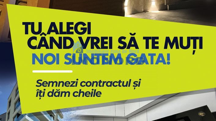 Unirii, apartament gata de mutat, cu gradina proprie 