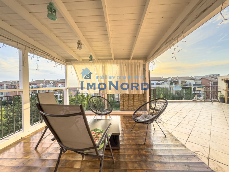 Spacious 3-Room Apartment with a 42 sqm Terrace in Pipera – North Bucharest