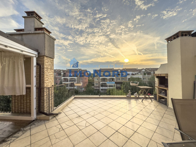 Spacious 3-Room Apartment with a 42 sqm Terrace in Pipera – North Bucharest