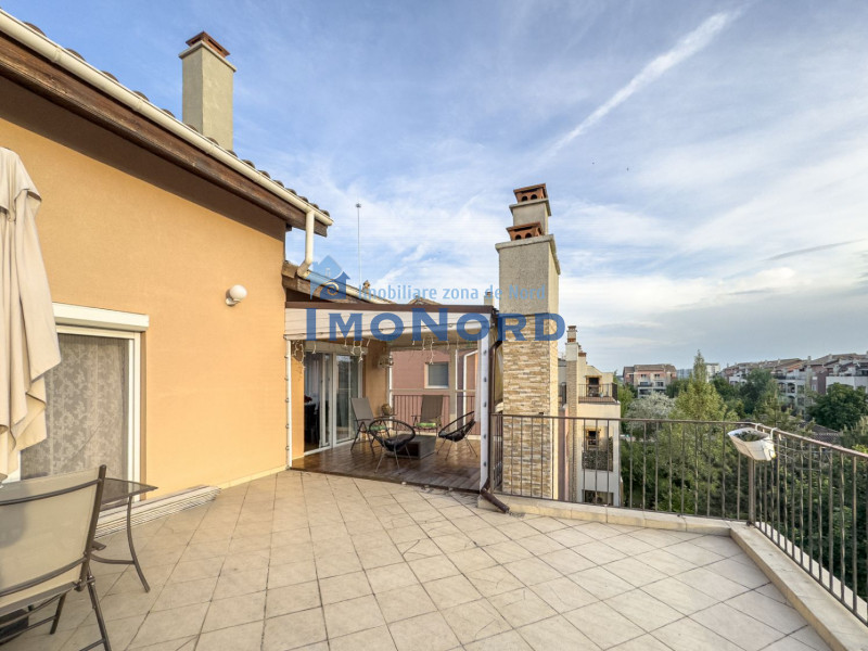 Spacious 3-Room Apartment with a 42 sqm Terrace in Pipera – North Bucharest