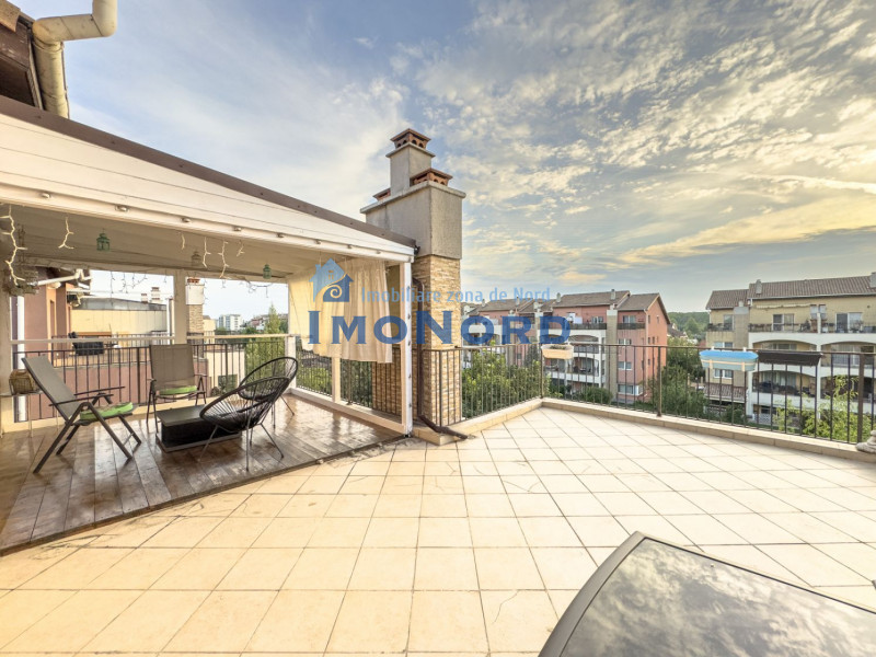Spacious 3-Room Apartment with a 42 sqm Terrace in Pipera – North Bucharest