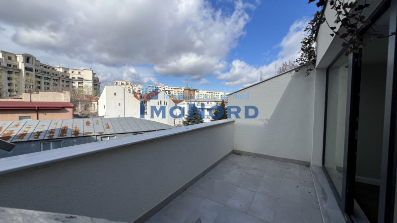 Unirii, apartament cu terasa proprie 40mp, priveliste panoramica 360grade