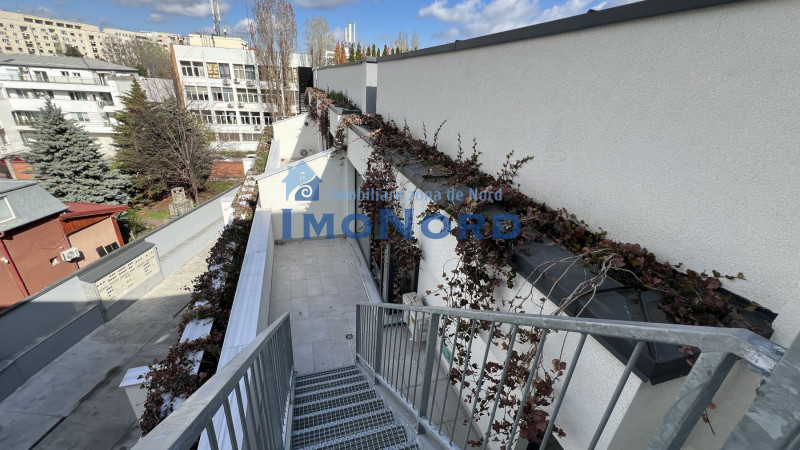 Unirii, apartament cu terasa proprie 40mp, priveliste panoramica 360grade