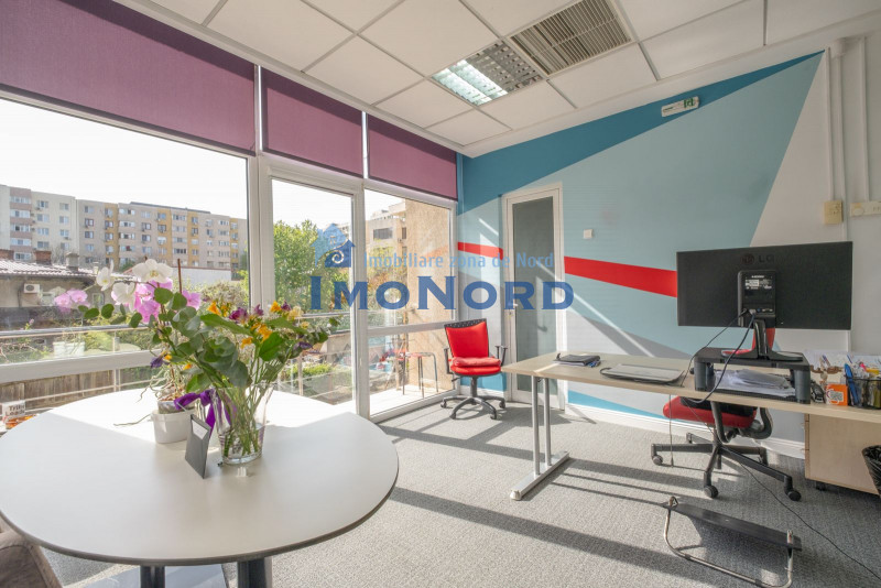 Cladire de birouri disponibila pentru inchiriere – 500mp utili, curte privata