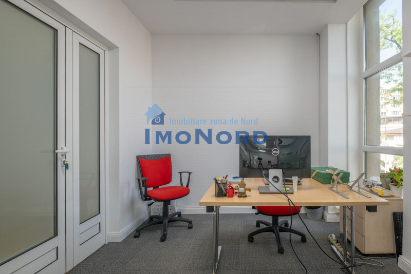 Cladire de birouri disponibila pentru inchiriere – 500mp utili, curte privata