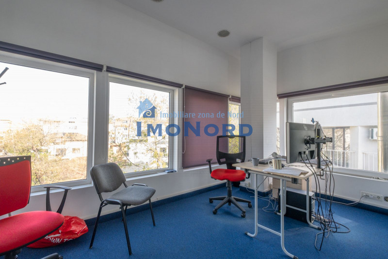 Cladire de birouri disponibila pentru inchiriere – 500mp utili, curte privata