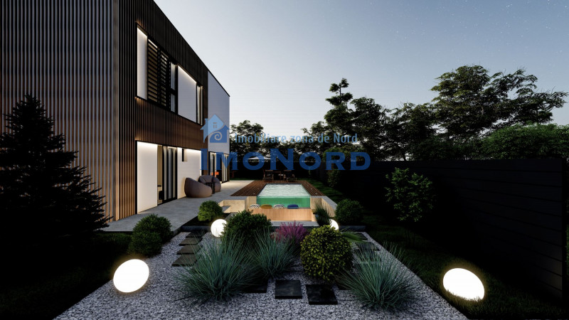 Vila moderna posibilitate personalizare – piscina exterioara si garaj dublu!