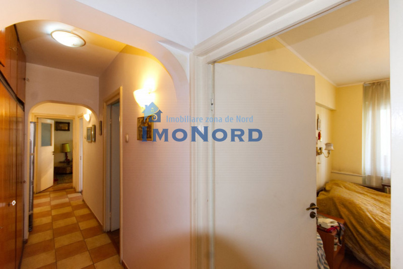 Apartament 3 camere de vânzare vedere spate – Bulevardul Tei | necesita renovare