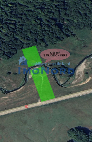 Teren extravilan de vânzare în Cheia – 4.300 mp, amplasare unică, 