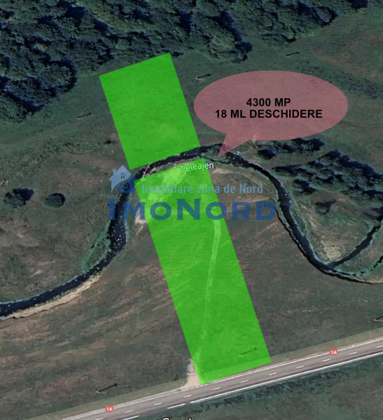 Teren extravilan de vânzare în Cheia – 4.300 mp, amplasare unică, 