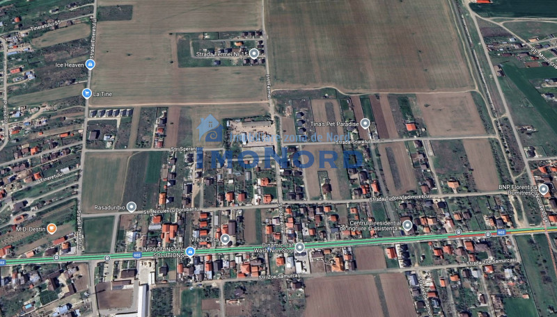 teren casa  Ciorogarla , Loturi de  casa 500 -1500mp Manastirea Samurcasi