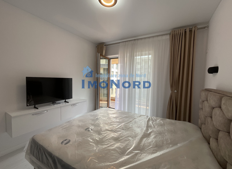 Apartament 2 camere complet mobilat în Pipera, lângă Porsche Nord 