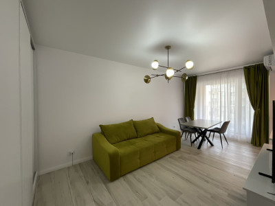 Apartament 2 camere complet mobilat în Pipera, lângă Porsche Nord 