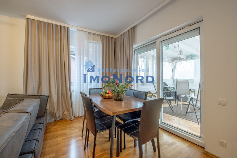 Apartament cu 3 camere si terasa de 42 mp in Pipera – perfect pentru vara!