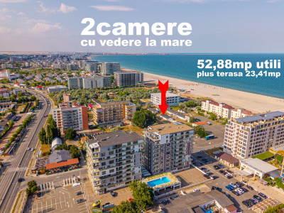 Apartament cu vedere dubla – mare si lac – in inima statiunii Mamaia