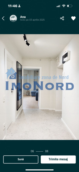Vânzare apartament de 2 camere 13 Septembrie- Prosper