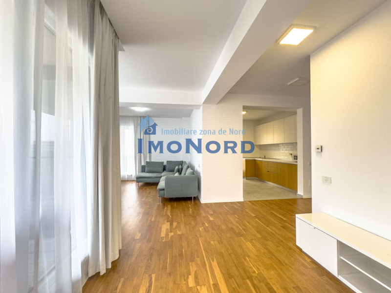 3 camere cu gradina si loc de parcare Rond OMV