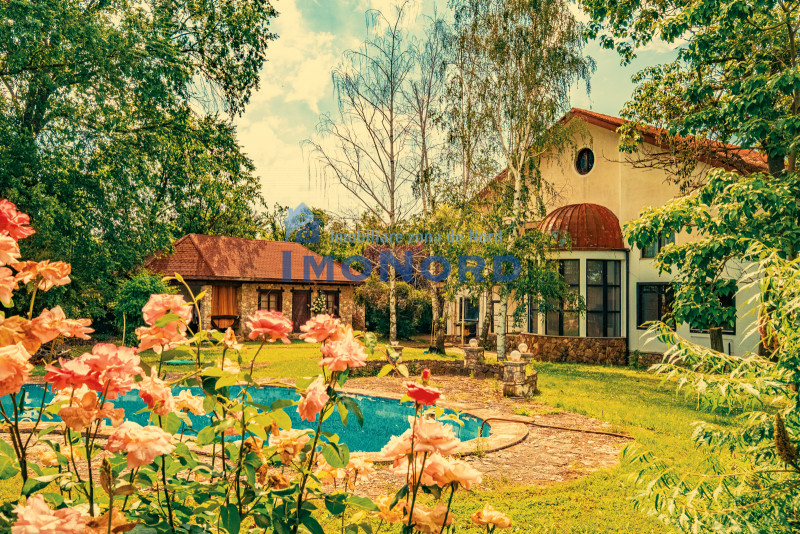 Casa superba cu vedere la lac in Izvorani – piscina, natura,si potential imens!