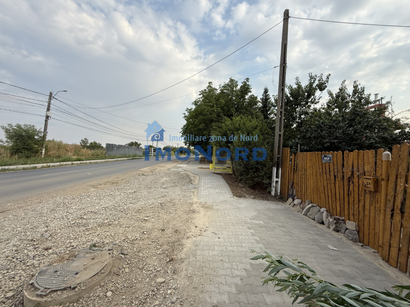 Casa cu teren, tripla deschidere strada Tunari-Dimieni 