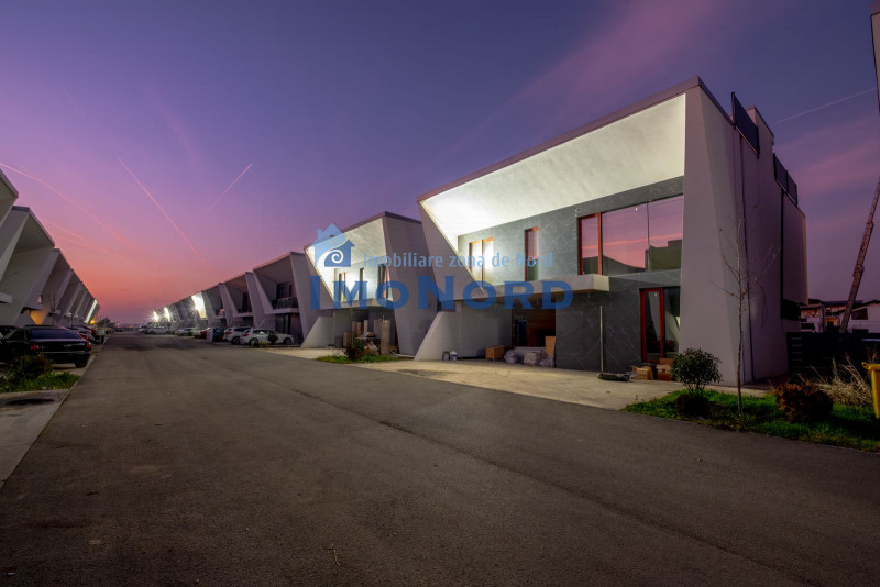 Vila cu design modern si piscina pe acoperis!