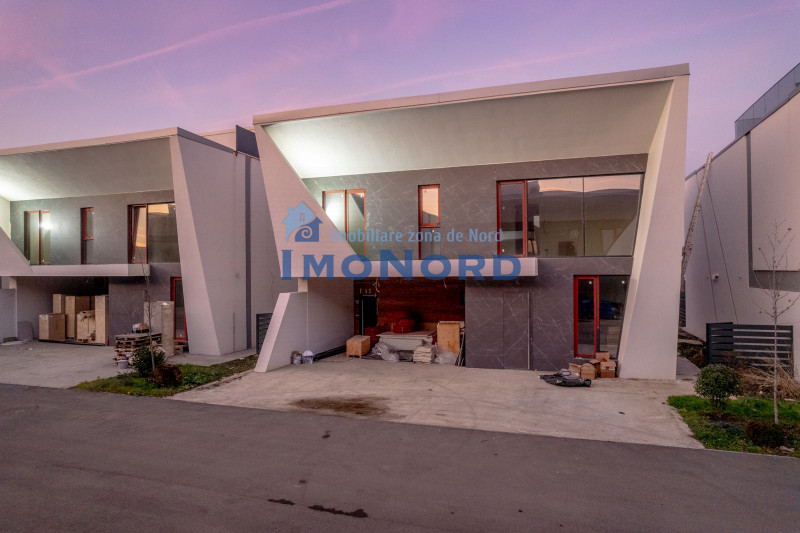 Vila cu design modern si piscina pe acoperis!