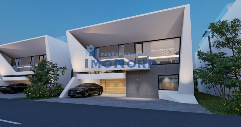 Vila cu design modern si piscina pe acoperis!