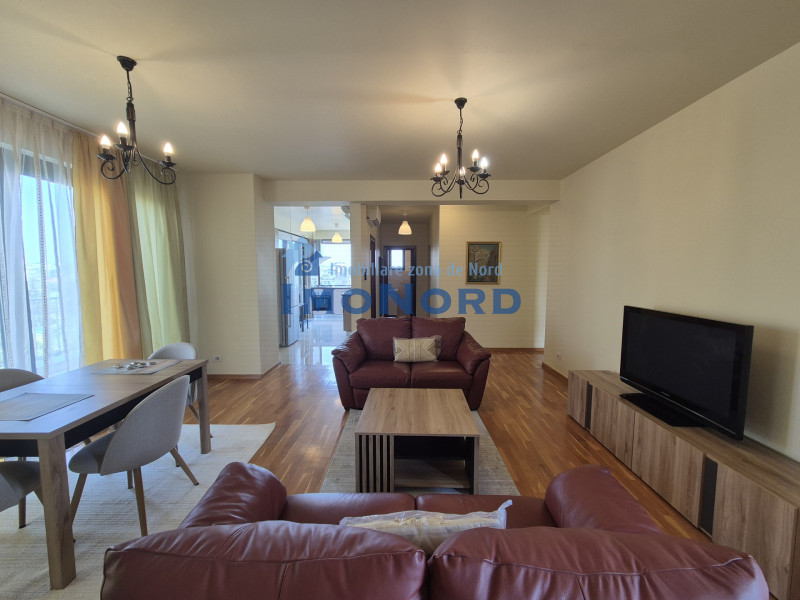 Un penthouse pe doua niveluri – spațiu, lumina și liniște