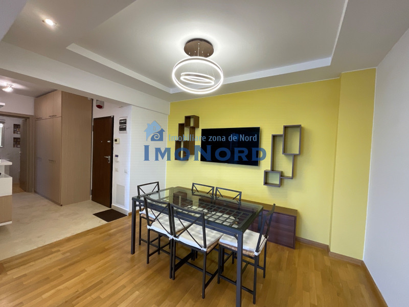 Baneasa  Apartament 3 camere complet mobilat și utilat în  Sisești